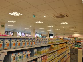 Rossmann Markt in München, Innenraum